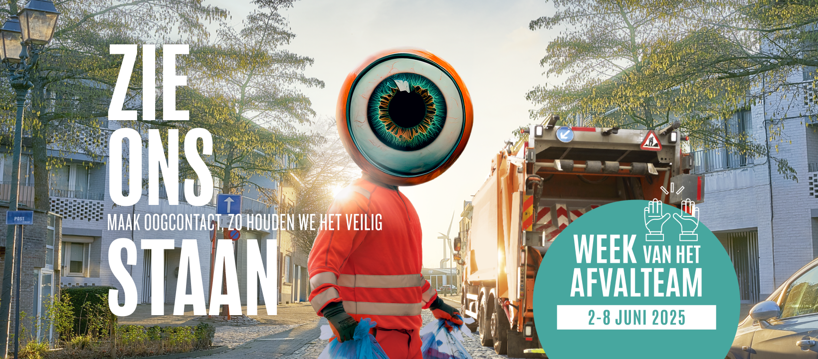 Banner Week van het Afvalteam