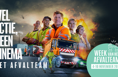Wel actie geen cinema ~ Het afvalteam