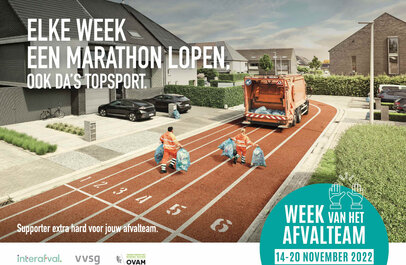 Affiche Week van het Afvalteam