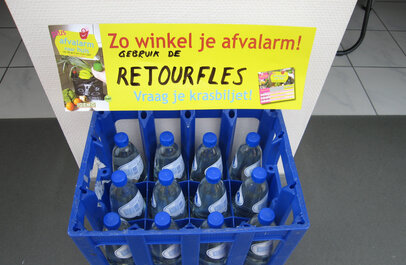 Zo winkel je afvalarm, gebruik de retourfles en vraag je krasbiljet.