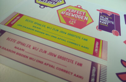 Sticker vel