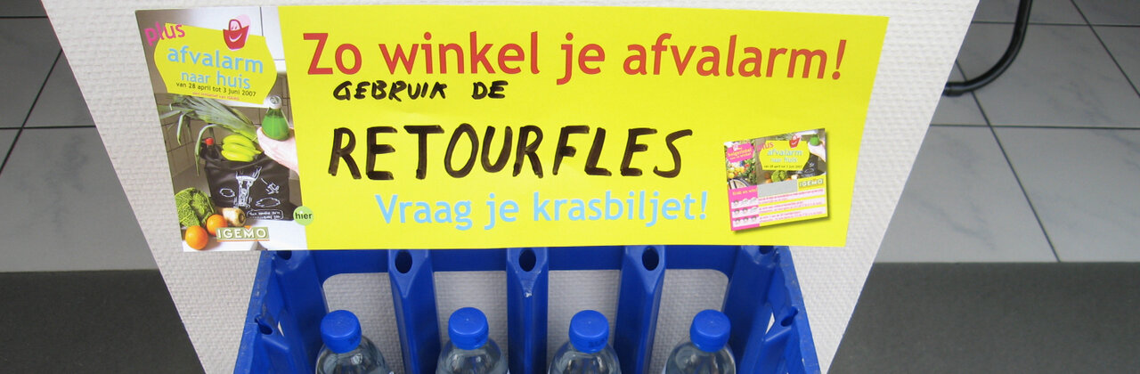 Zo winkel je afvalarm, gebruik de retourfles en vraag je krasbiljet.